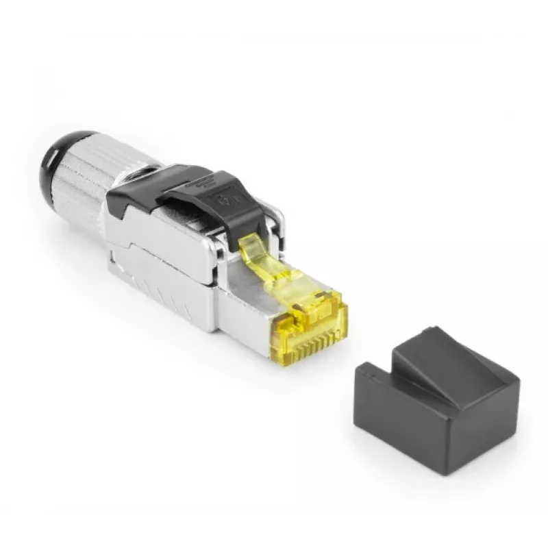 ACT väliklemmik RJ45 CAT6A varjestatud, tööriistavaba, 4PPoE 100W