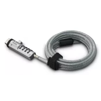 Hama USB-kaablilukk Hõbedane, Läbipaistev 1,8 m