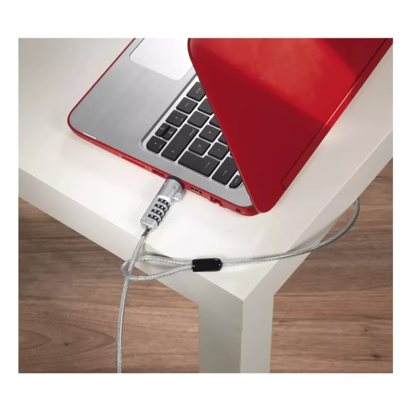 Hama USB-kaablilukk Hõbedane, Läbipaistev 1,8 m