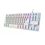 Trust GXT 833W Thado klaviatuur Gaming USB QWERTZ German Valge