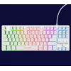 Trust GXT 833W Thado klaviatuur Gaming USB QWERTZ German Valge