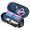 Herlitz Space Skater Soft Pencil Case Polyester Dark Blue Valge