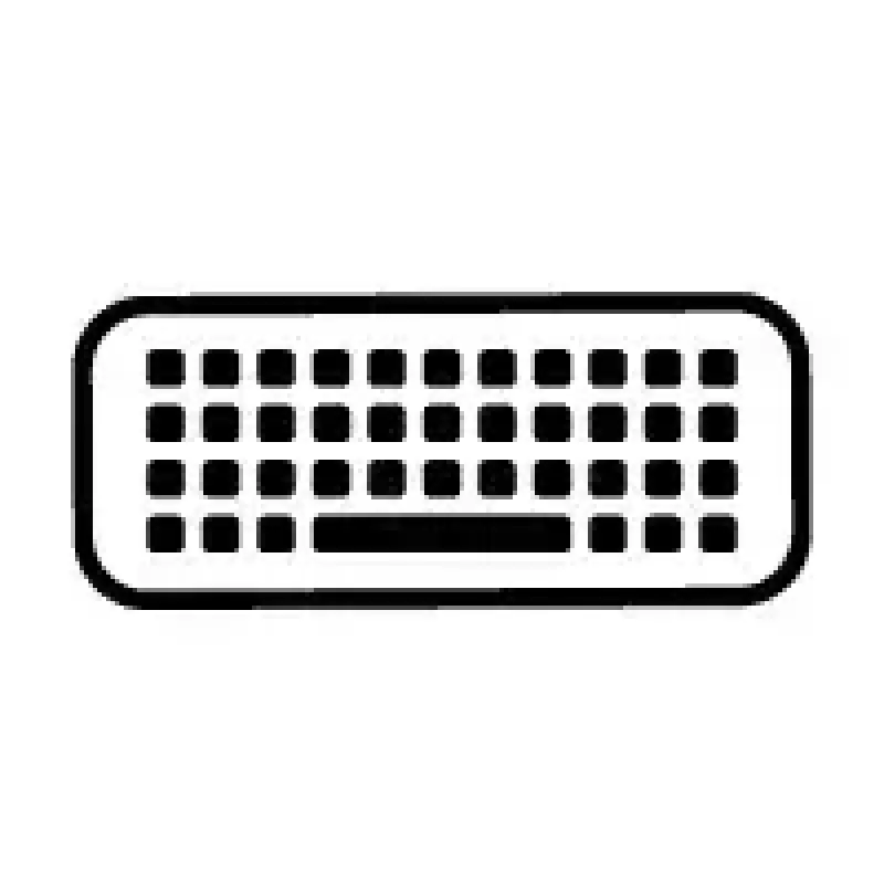 Juhtmevaba täissuuruses membraanklaviatuur HP 220 — must, RF 2,4 GHz, USB-A vastuvõtja, QWERTY, numbriklahvistik, AAA patarei