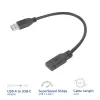 USB-adapter ACT AC7460 USB A isane 24-kontaktilisele USB-C emasele, 20 cm, 5 Gbps