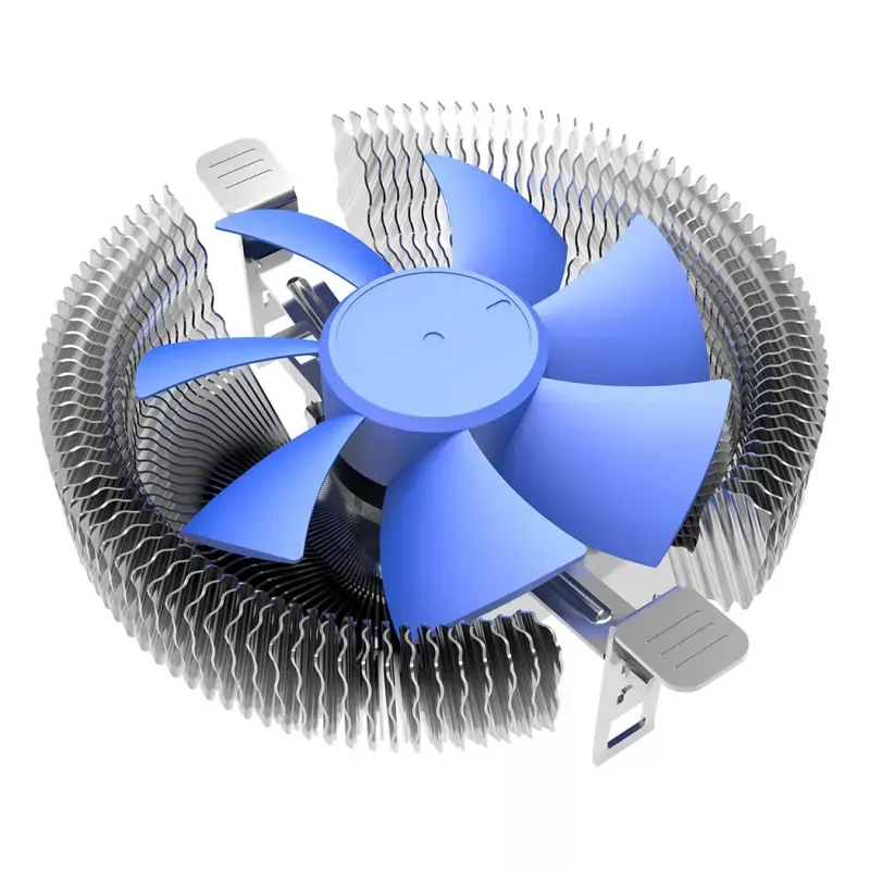 Jahutuskomplekt PCCOOLER E90 ülalt puhuv protsessorijahuti 8 cm 1000-2000 RPM hüdrauliline laager sinine