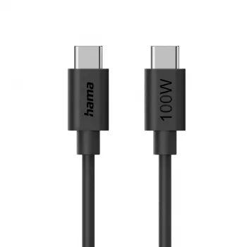 Hama 00086448 USB-kaabel USB 2.0 1,2 m USB C Must