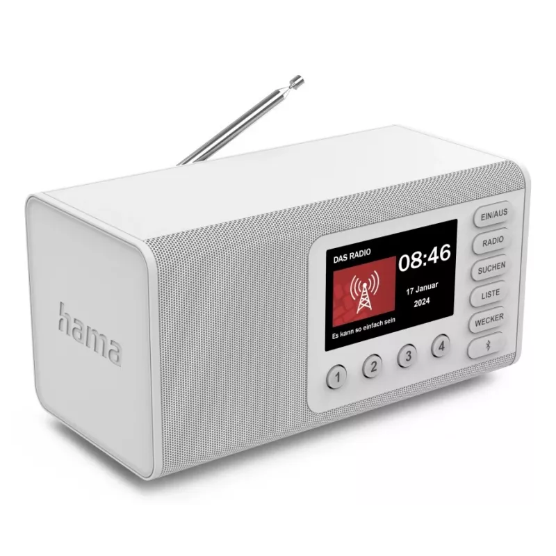 Personal Radio Hama DR1001 DAB DAB+ FM Digital Tuner 5W
