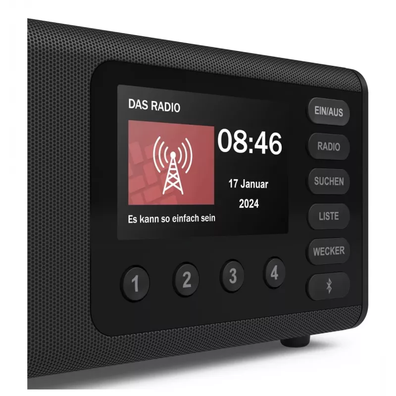 Isiklik raadio Hama DR1001 Digital DAB DAB+ FM 5W TFT-ekraan