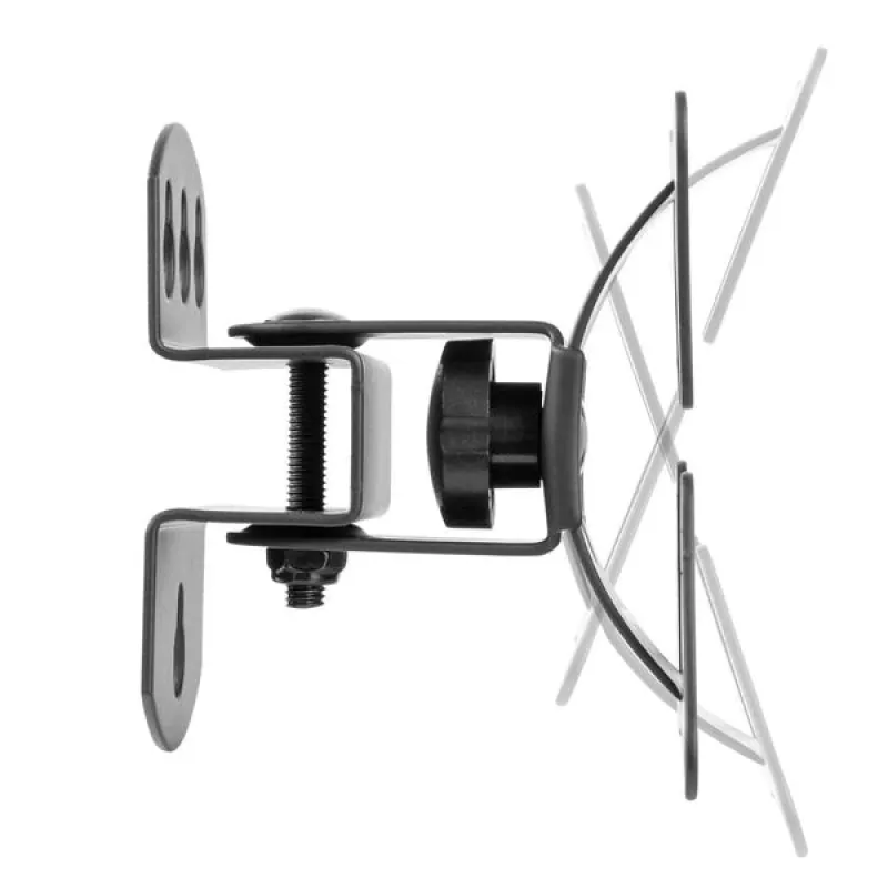 Manhattan Pivoting Wall Mount for TV & Monitorid (Tilt and Swivel), ekraanidele 13 inch kuni 27 inch, VESA ühilduvus: kõik vahemikus 75x75mm kuni 100x100mm - kontrollige ekraani tagaküljel olevate nelja kinnitusava mõõtmeid, et veenduda sobivuses, ühe naastuga kronstein, max 30kg