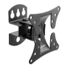Manhattan Pivoting Wall Mount for TV & Monitorid (Tilt and Swivel), ekraanidele 13 inch kuni 27 inch, VESA ühilduvus: kõik vahemikus 75x75mm kuni 100x100mm - kontrollige ekraani tagaküljel olevate nelja kinnitusava mõõtmeid, et veenduda sobivuses, ühe naastuga kronstein, max 30kg