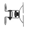 Manhattan Pivoting Wall Mount for TV & Monitorid (Tilt and Swivel), ekraanidele 13 inch kuni 27 inch, VESA ühilduvus: kõik vahemikus 75x75mm kuni 100x100mm - kontrollige ekraani tagaküljel olevate nelja kinnitusava mõõtmeid, et veenduda sobivuses, ühe naastuga kronstein, max 30kg