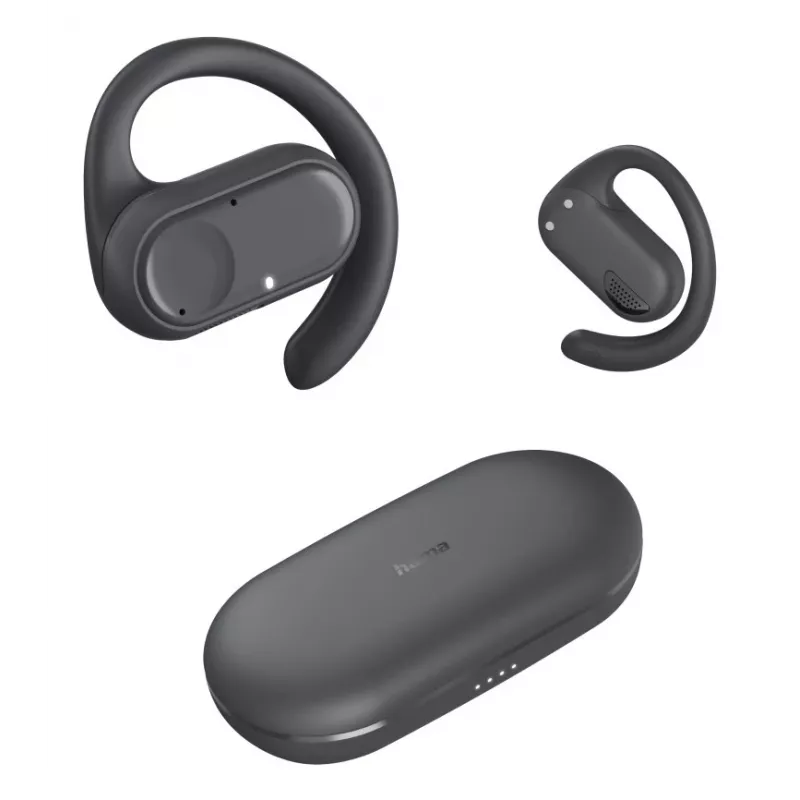 Hama Spirit Open Peakomplekt True Wireless Stereo (TWS) Kõrvasisene Kõned/Muusika Bluetooth Must