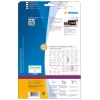 Isekleepuv printerisilt HERMA Video sildid A4 78,7x46,6 mm