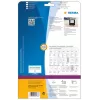 Sildid HERMA ZIP-diskettidele A4 59x50 mm valge paber matt 375 tk