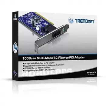 Fiiber PCI-kaart Trendnet TE100-PCIFC 100Base Multi-Mode SC