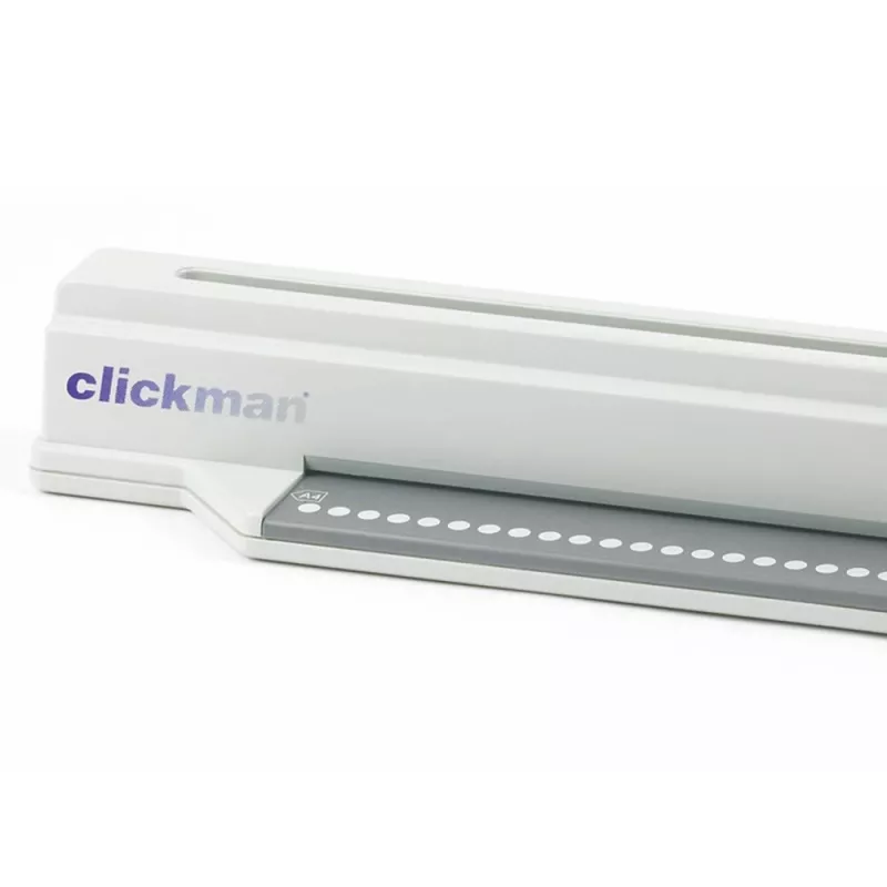 GBC Köitmisseade ClickBind ClickMan Manuaalne köitja, Manuaalne, 145 lehte, Hall, Valge