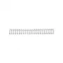 GBC WireBind Spines 3:1 A5 8mm 24L, hõbedane, 3 lehte, metall, 100 tk