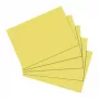 Kaardiindeks Herlitz 10837136 Kollane A5 100 tk