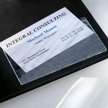 Card pocket Sigel VZ115 Transparent