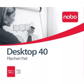 Nobo tahvliplokk, tavaline, 580x480, 40 lehte, valge, tavaline, B1, 40 lehekülge, 580 mm, 485 mm