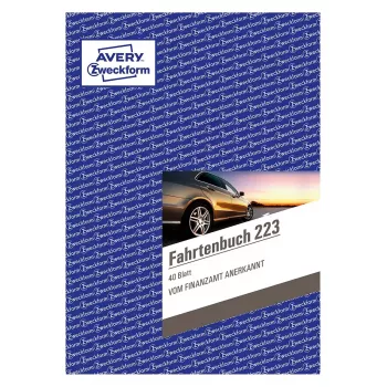 Administraatoriraamat Avery 223 Sinine Valge