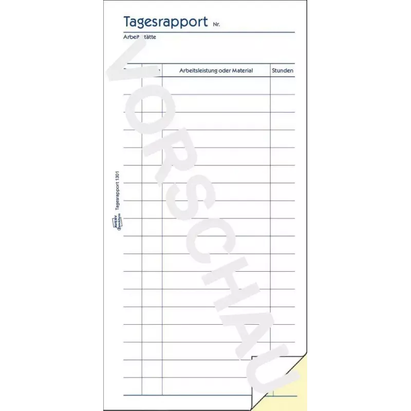 Raamatupidamisplank/raamat AVERY 1301 50 lehekülge