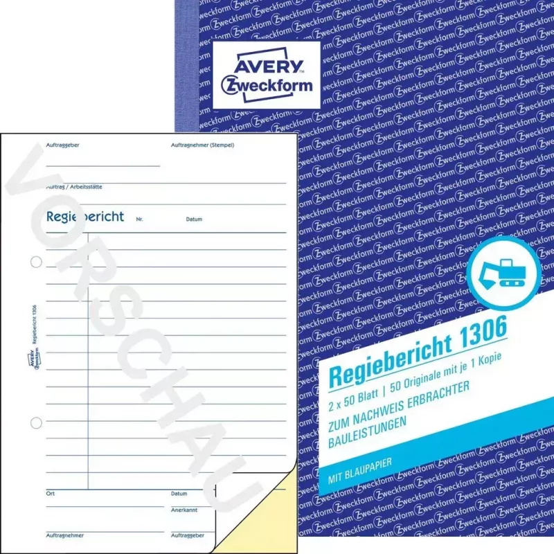 Raamatupidamisvorm/raamat A5 Avery 1306
