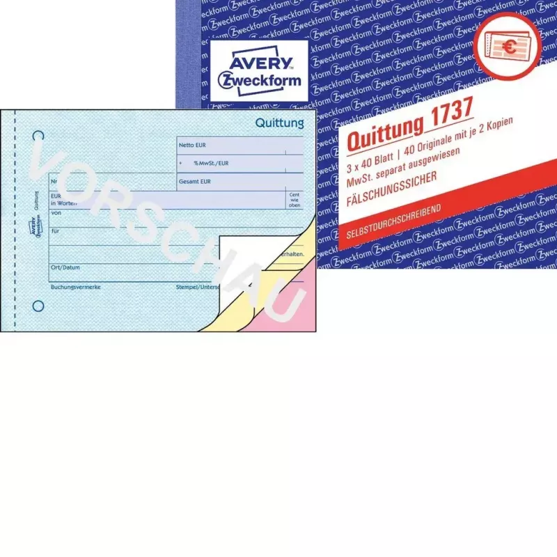 Raamatupidamisraamat A6 Avery 1737