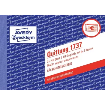 Raamatupidamisraamat A6 Avery 1737