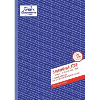 Raamatupidamisvormik/raamat A4 Avery 1756