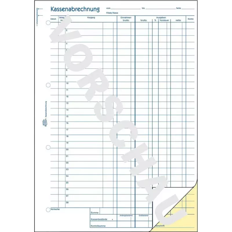 Raamatupidamisvormik/raamat AVERY 1768 A4 40 lehekülge