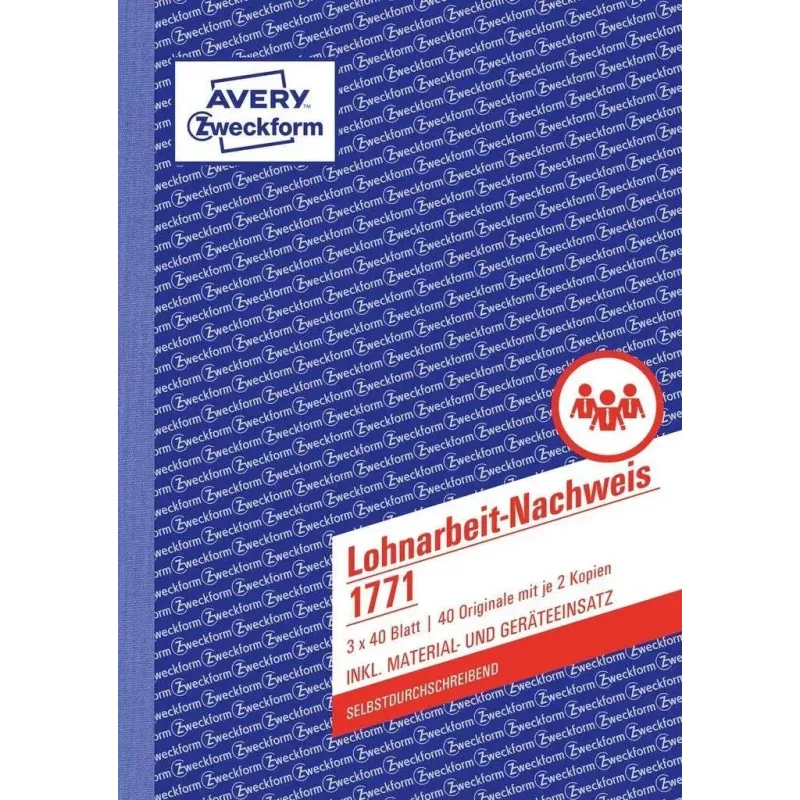 Ärivorm Avery 1771
