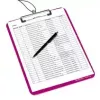 Klamberlaud Plastist Herlitz 11226404 Punane