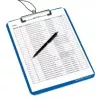 Kinnitusplaat Herlitz 11226396 Plastik Polüstüreen Sinine