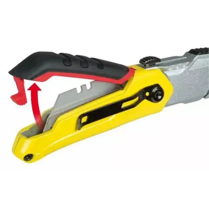 Utility knife Stanley 0-10-825 Must Metallic kollane 14 cm blade