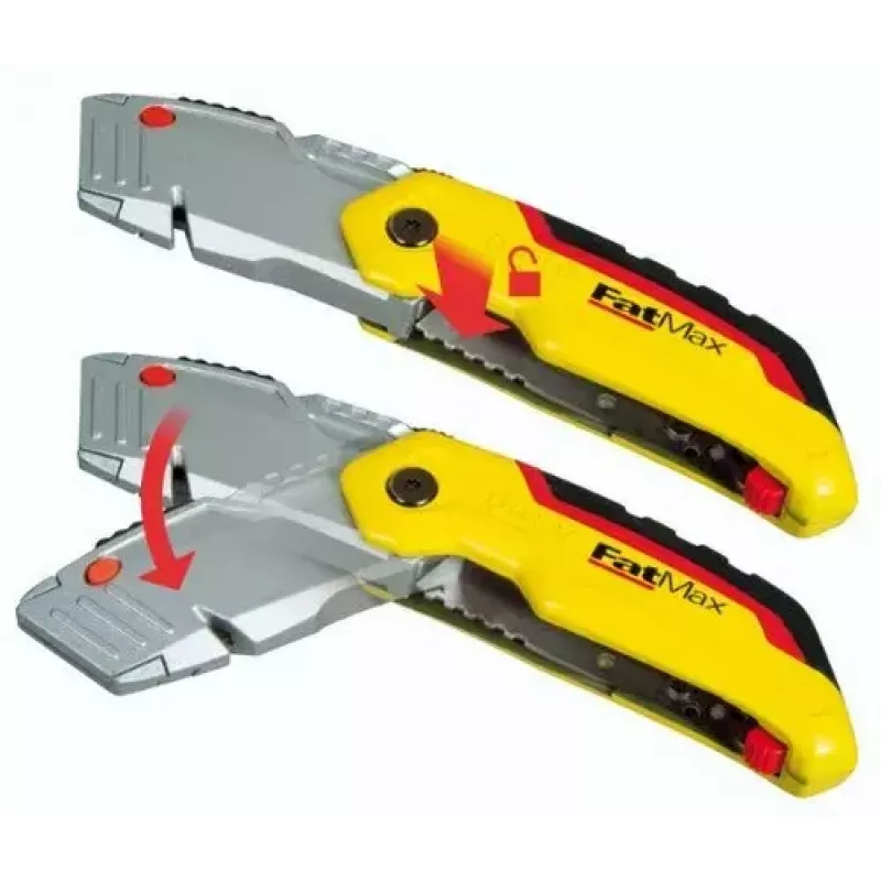 Utility knife Stanley 0-10-825 Must Metallic kollane 14 cm blade