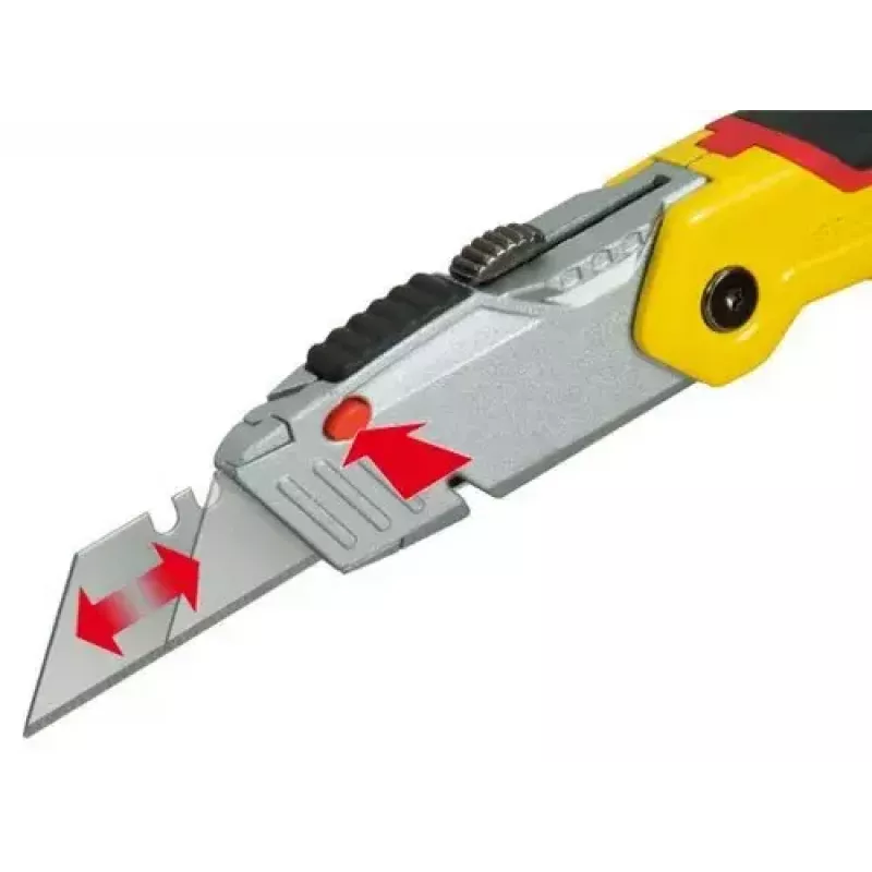 Utility knife Stanley 0-10-825 Must Metallic kollane 14 cm blade