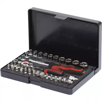 Padrunikomplekt KS Tools 918.0640 1/4-tollise ajamiga 40 pead