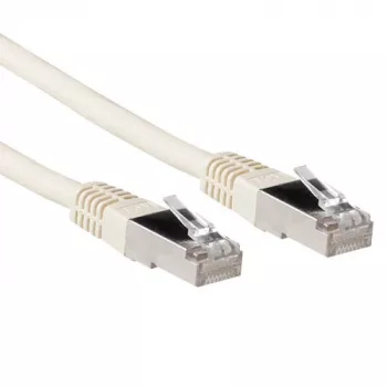 ACT Ivory 30 m LSZH SFTP CAT6A patch-kaabel RJ45-pistikutega