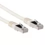 ACT Ivory 30 m LSZH SFTP CAT6A patch-kaabel RJ45-pistikutega