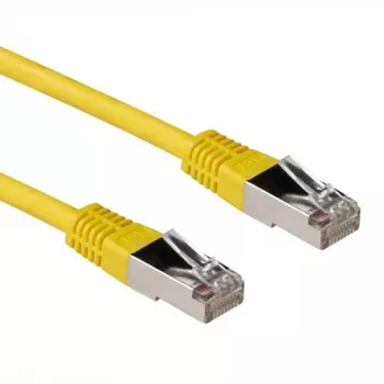ACT kollane 7 meetri pikkune LSZH SFTP CAT6A harukaabel RJ45 pistikutega
