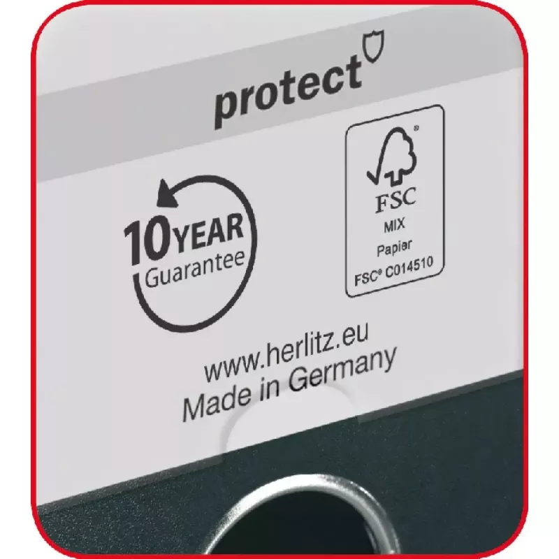 Ring binder Herlitz maX.file A4 Türkiis