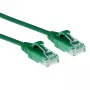 ACT roheline 1.5 meter LSZH U/UTP CAT6 datacenter slimline patch-kaabel snagless with RJ45 connectors