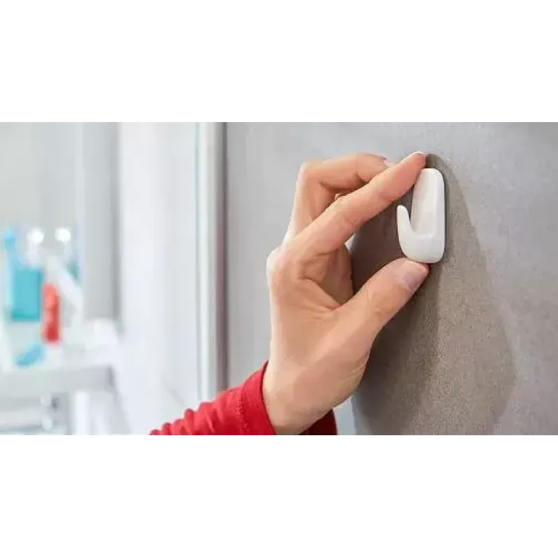 Rätikukonks TESA 59782-00000 Siseruumidesse Valge 3 tk