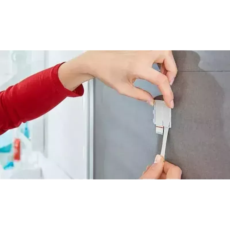 Towel hook TESA 59785-00000 Indoor Stainless steel Valge