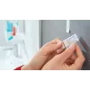 Towel hook TESA 59785-00000 Indoor Stainless steel Valge