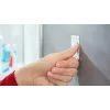Towel hook TESA 59785-00000 Indoor Stainless steel Valge