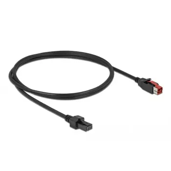 Toitega USB-kaabel DeLOCK 85950 24 V kuni 2 x 4 kontakti isane 1 m