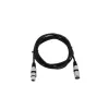 Audikaabel XLR 3-kontaktiline Omnitronic 3022047N 3 m Must