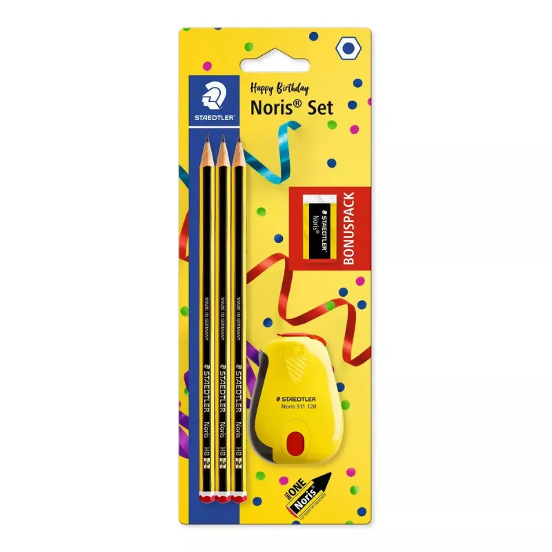 Grafiitpliiats Staedtler 120 SBK3P2 HB 3 tk